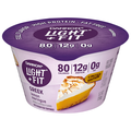 Dannon Light + Fit Fat Free Lemon Meringue Greek Yogurt Cup