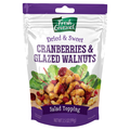 Fresh Gourmet Dried & Sweet Cranberries & Glazed Walnuts Salad Topping