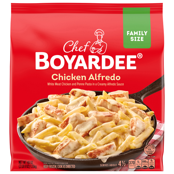 Chef Boyardee Chicken Alfredo Family Size Frozen Skillet Meal