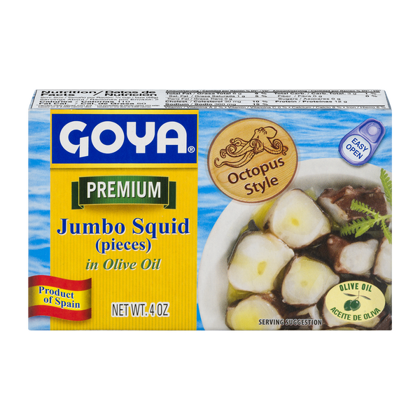 Goya Jumbo Squid in Olive Oil
