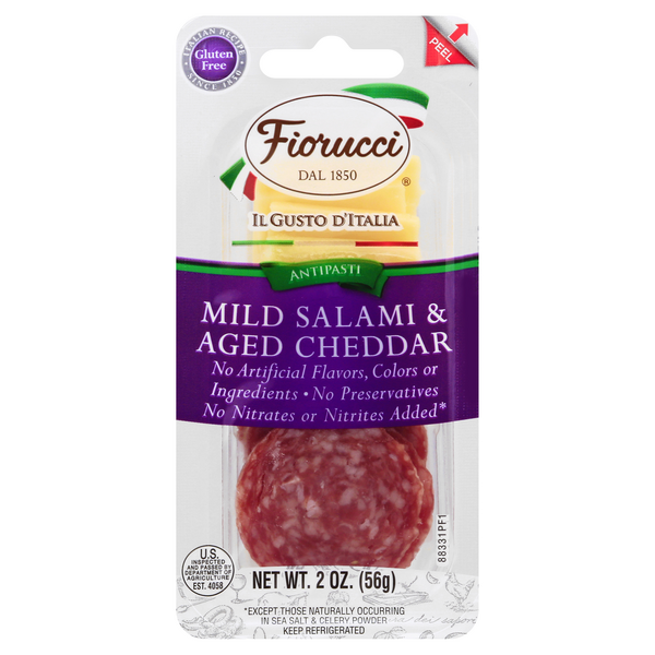 Fiorucci Mild Salami & Aged Cheddar