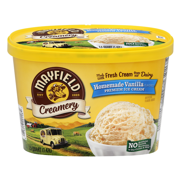 Mayfield Creamery Homemade Vanilla Ice Cream
