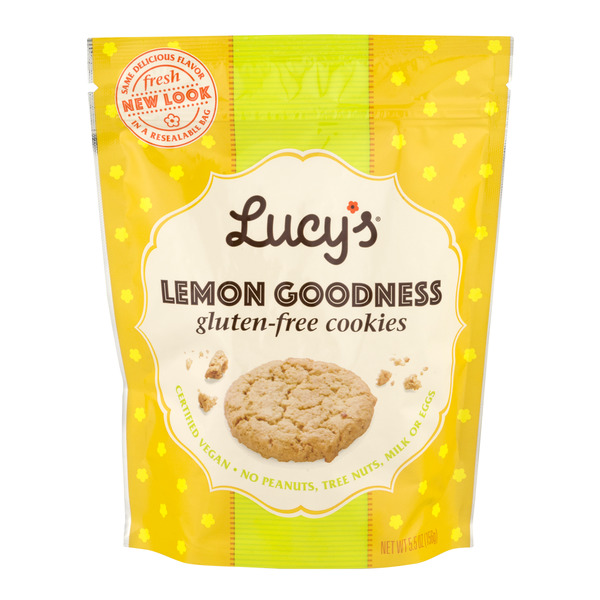 Save on Lucy's Cookies Lemon Goodness Vegan Gluten Free Order Online