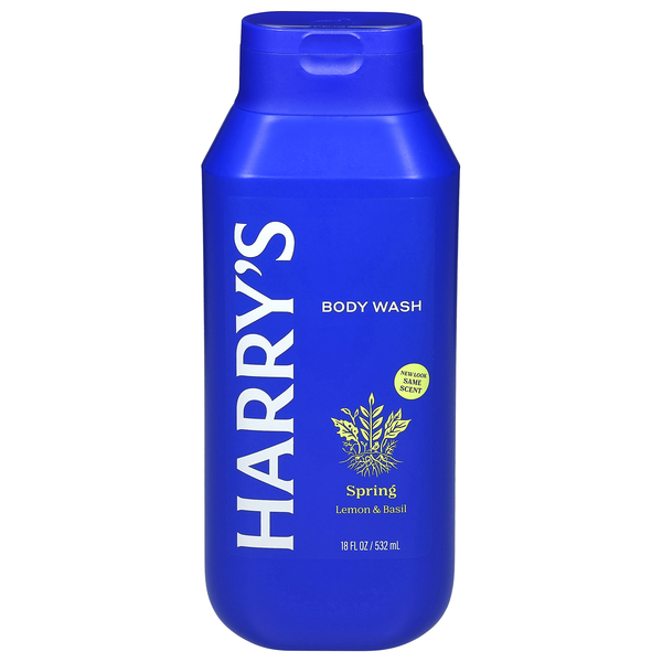 Harry's Spring Lemon & Basil Body Wash