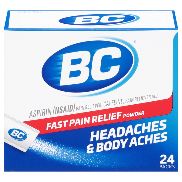 BC On-the-Go Stick Packs Fast Pain Relief Headaches & Body Aches