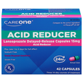 CareOne Acid Reducer Lansoprazole 15mg Delayed Release Capsules