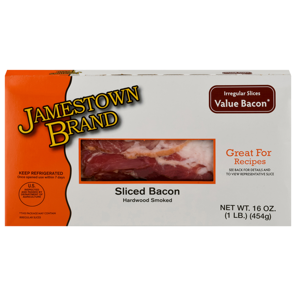 Jamestown Brand Hardwood Smoked Bacon Sliced