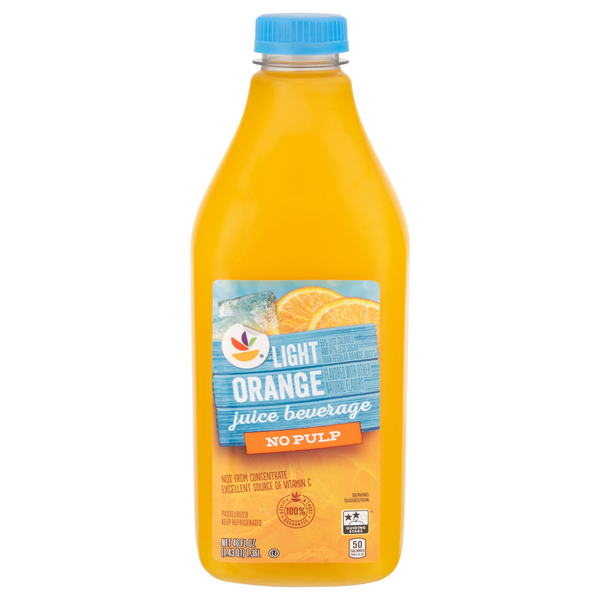 Our Brand Light No Pulp Orange Juice Beverage
