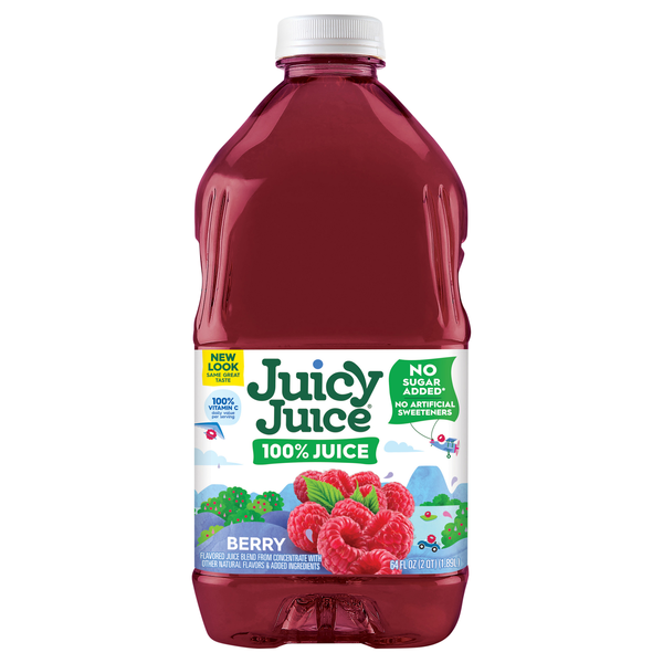 Juicy Juice No Sugar Added 100% Berry Juice