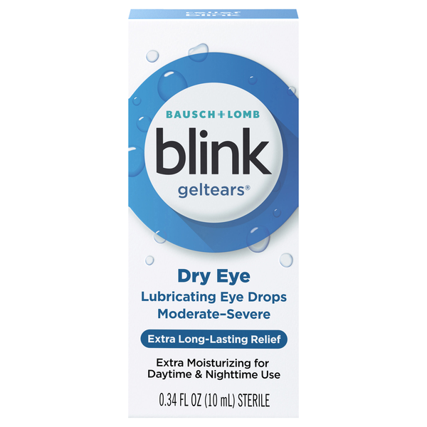 Blink Gel Tears Lubricating Eye Drops Moderate-Severe