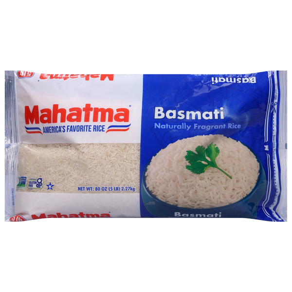 Save on Mahatma Basmati Rice Naturally Fragrant Gluten Free Order
