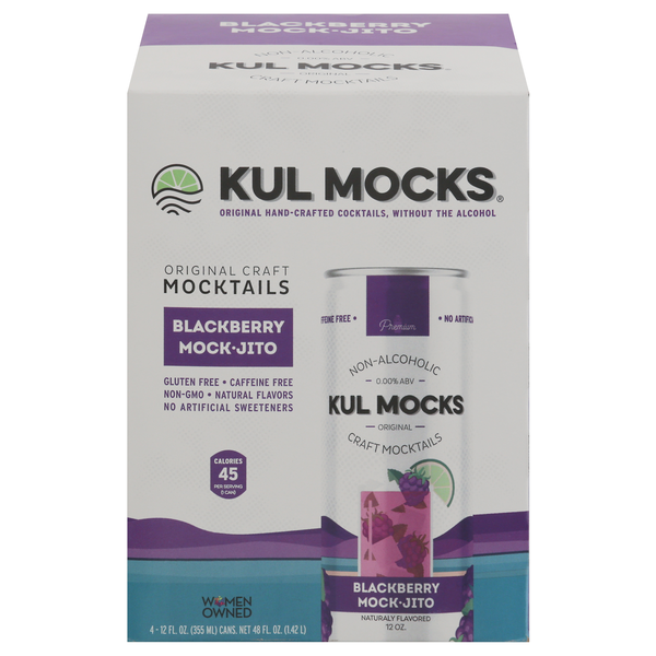 Save on Kul Mocks Blackberry Mock-Jito Original Craft Mocktails