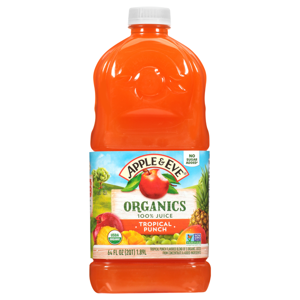 Apple & Eve Organics 100% Juice Tropical Punch