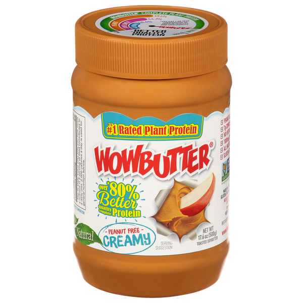 Wowbutter Peanut Free Creamy Toasted Spread