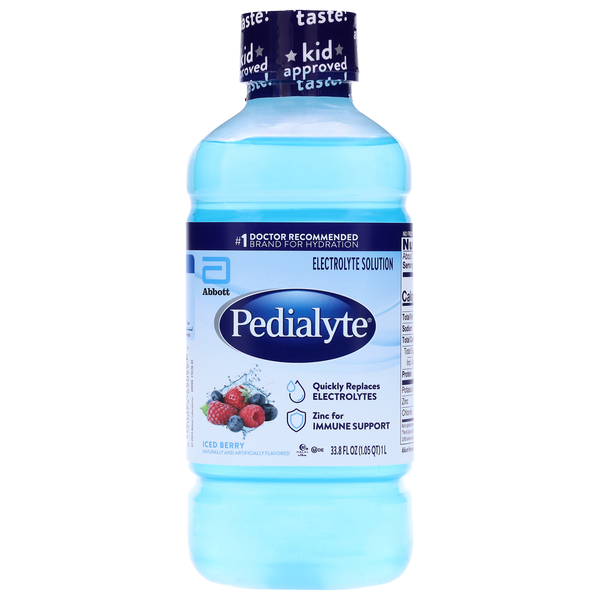 Pedialyte Iced Berry Electrolyte Solution