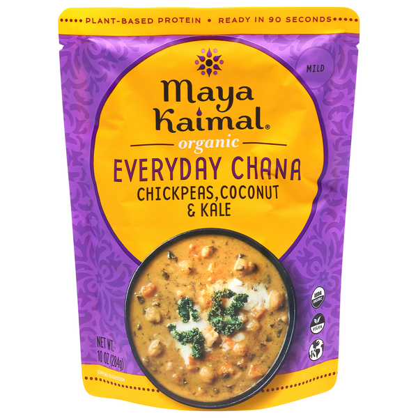 Maya Kaimal Organic Everyday Chana Chickpeas Coconut & Kale
