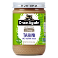 Once Again Organic Salt Free Unsweetened Creamy Tahini