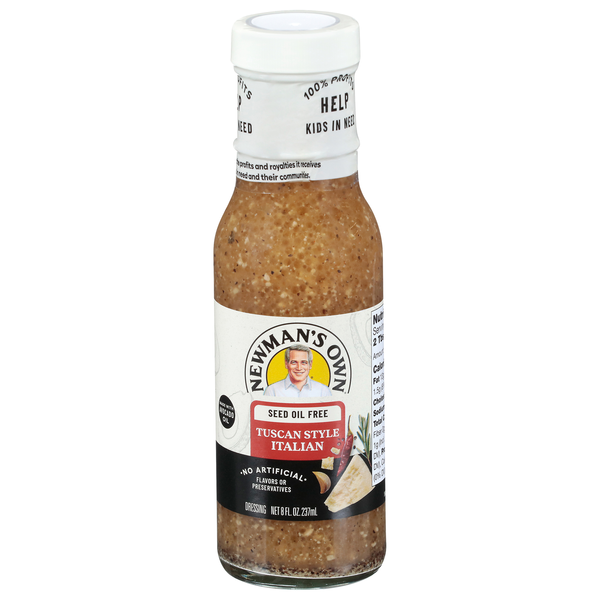 Newman's Own Seed Oil Free Tuscan Style Italian Dressing