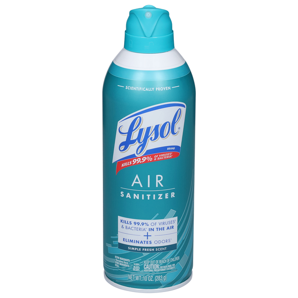 Lysol Air Sanitizer Simple Fresh Scent
