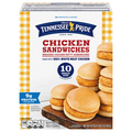 Odom's Tennessee Pride Snack Size Chicken Sandwiches - 10 ct Frozen