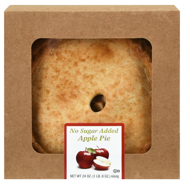Our Brand Bakery No Sugar Added Apple Pie 8 Inch