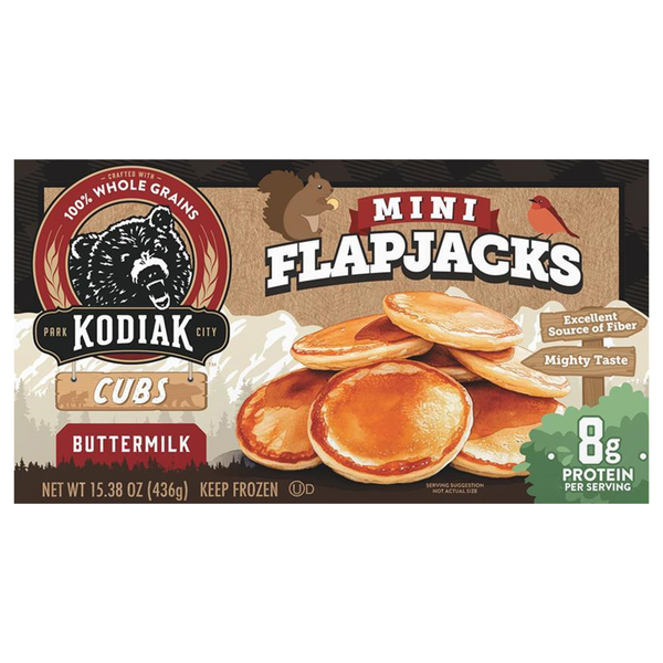 Kodiak Cubs Buttermilk Minis Adventure 8g Protein Flapjacks