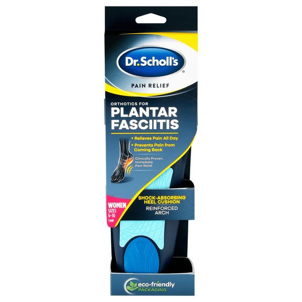 Save on Dr. Scholl's Orthotics for Plantar Fasciitis Women Sizes 610