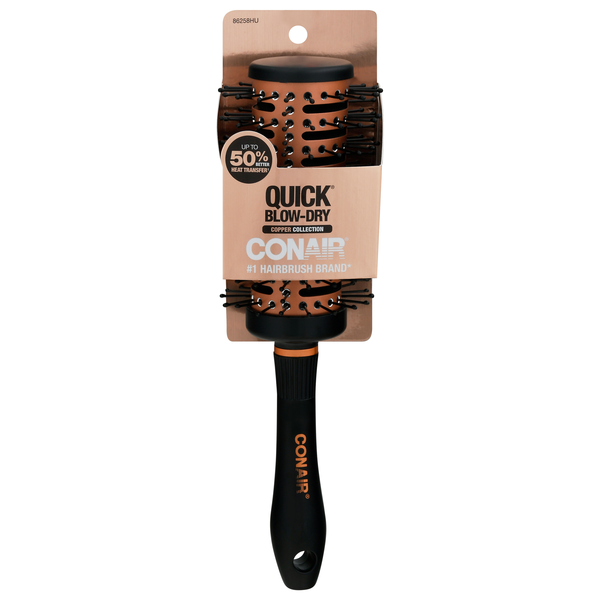 Conair Quick Blow-Dry Copper Collection Hair Brush
