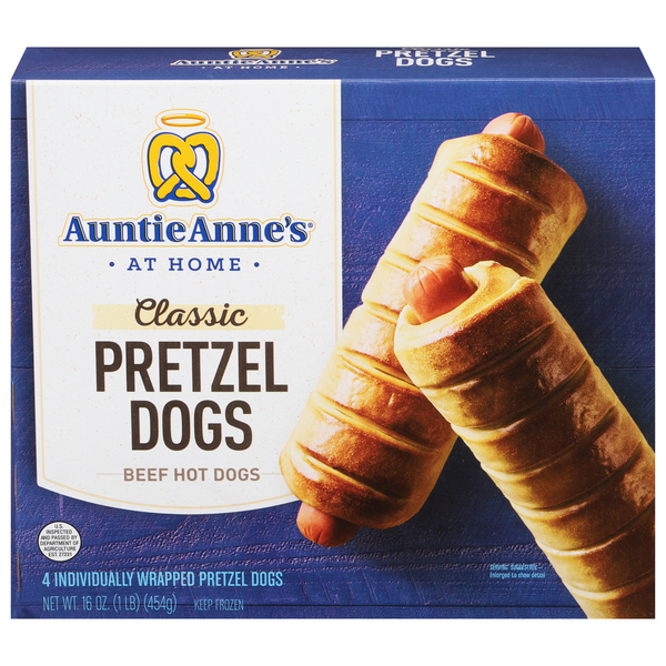 Save on Auntie Anne's At Home Pretzel Dogs Classic 4 ct Order Online