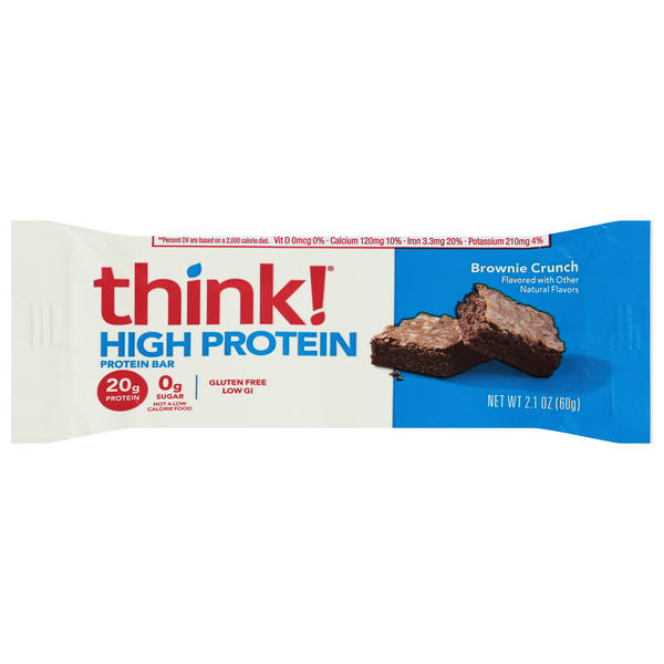 think! Gluten Free Brownie Crunch 20g High Protein Bar