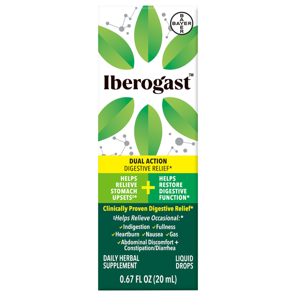 Iberogast Dual Action Digestive Relief Liquid Drops