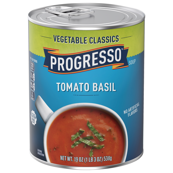 Progresso Vegetable Classics Gluten Free Tomato Basil Soup