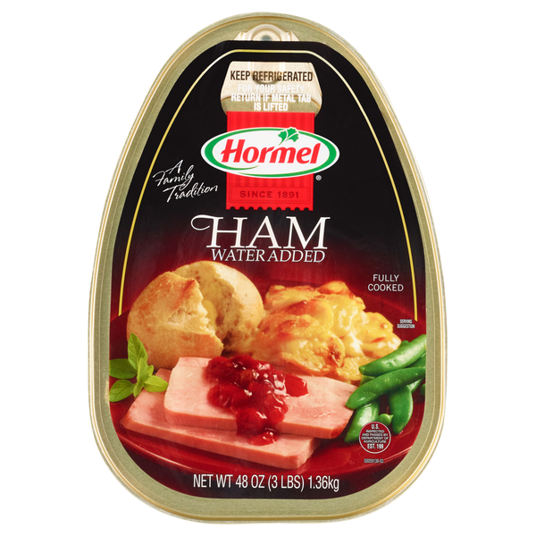 Hormel Black Label Fully Cooked Canned Ham Refrigerated
