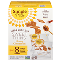 Simple Mills Sweet Thins Honey Cinnamon Snacks - 8 ct