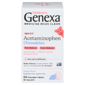 Genexa Children's Pain Fever Grape Acetaminophen Chewable Tablets