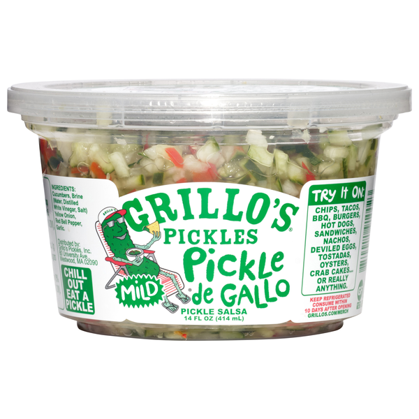 Grillo's Pickles Mild Pickle de Gallo Fresh