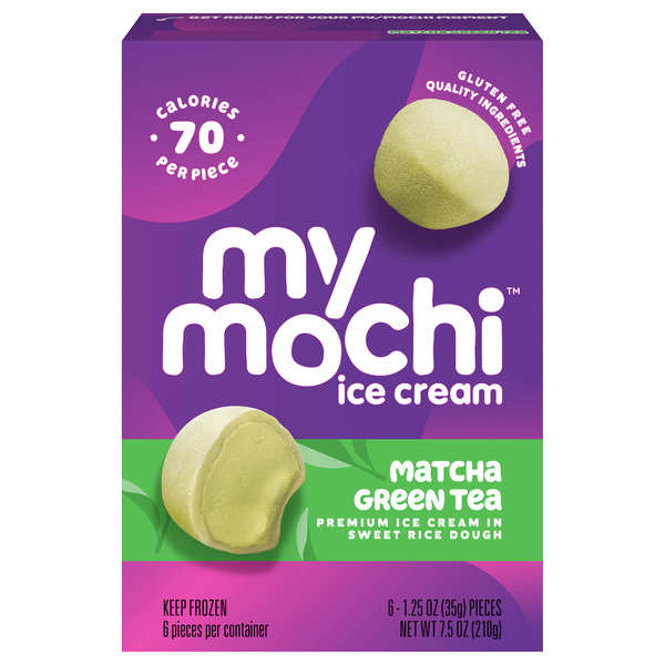My Mochi Green Tea Ice Cream - 6 ct
