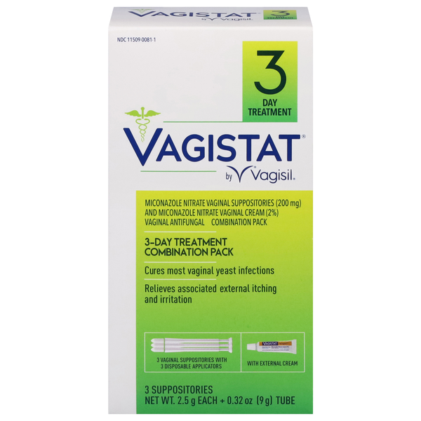 Vagistat 3-Day Vaginal Antifungal Treatment
