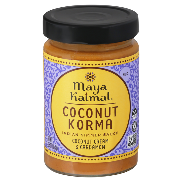 Maya Kaimal Mild Coconut Korma Indian Simmer Sauce