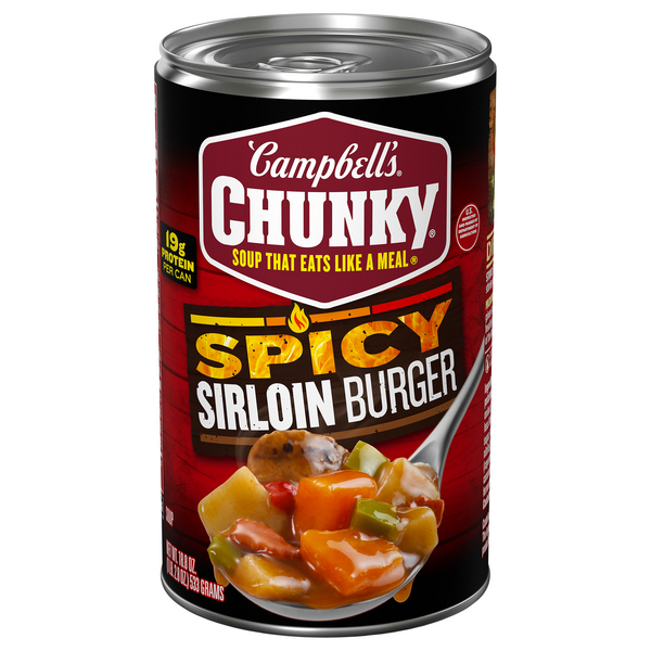 Campbell's Chunky Spicy Sirloin Burger Soup