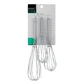 Smart Living Whisks 8 in 10 in 12 in 3-ct