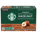Starbucks Hazelnut Flavored Light Roast K-Cup Coffee Pods