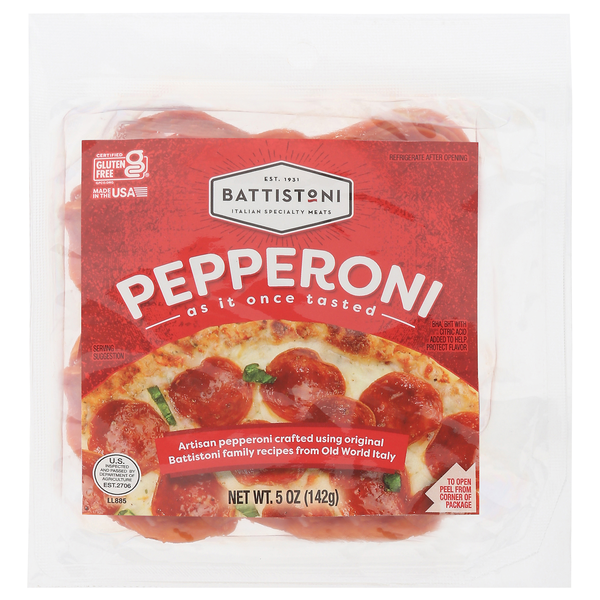 Battistoni Pepperoni Slices