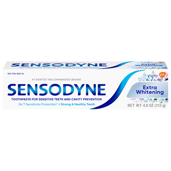 Sensodyne Maximum Strength Extra Whitening with Fluoride Toothpaste