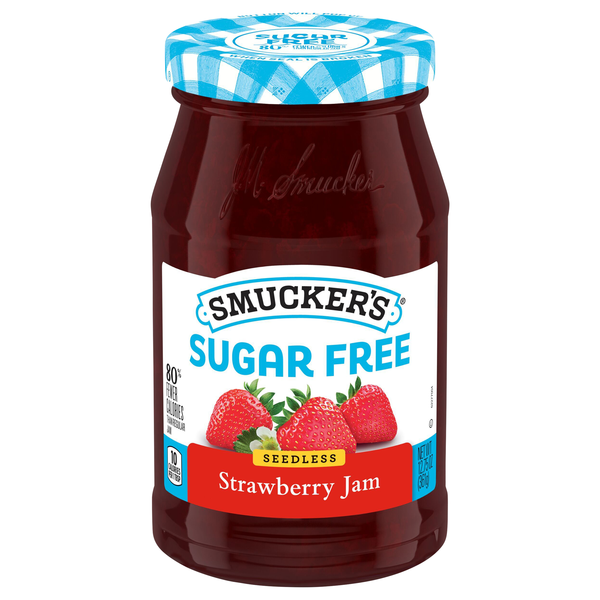 Smucker's Sugar Free Seedless Strawberry Jam Sweetened with Splenda