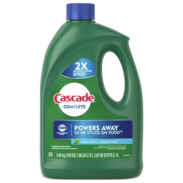 Save on Cascade Complete Gel Fresh Scent Dishwasher Detergent Order