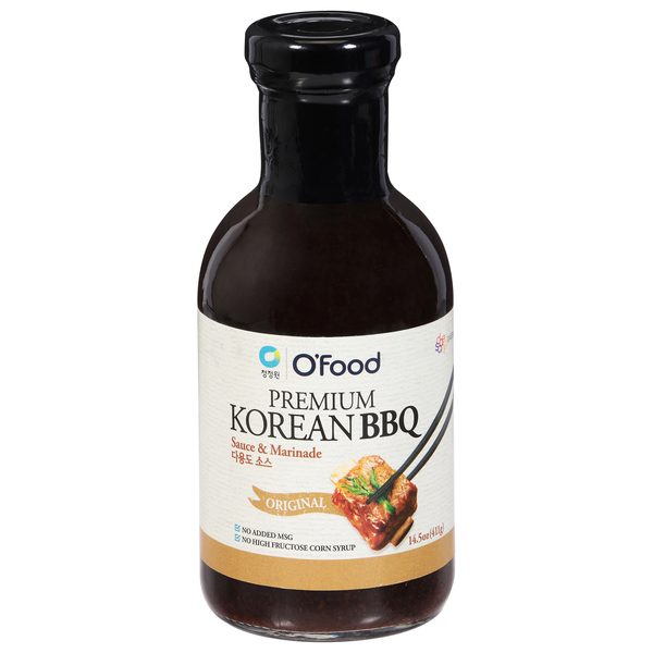 Save on O'Food Original Premium Korean BBQ Sauce Marinade Order