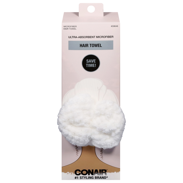 Conair Microfiber Hair Towel