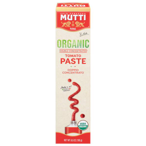 Mutti Organic Double Concentrated Tomato Paste