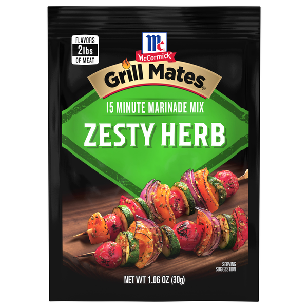 McCormick Grill Mates Zesty Herb 15 Minute Marinade Mix